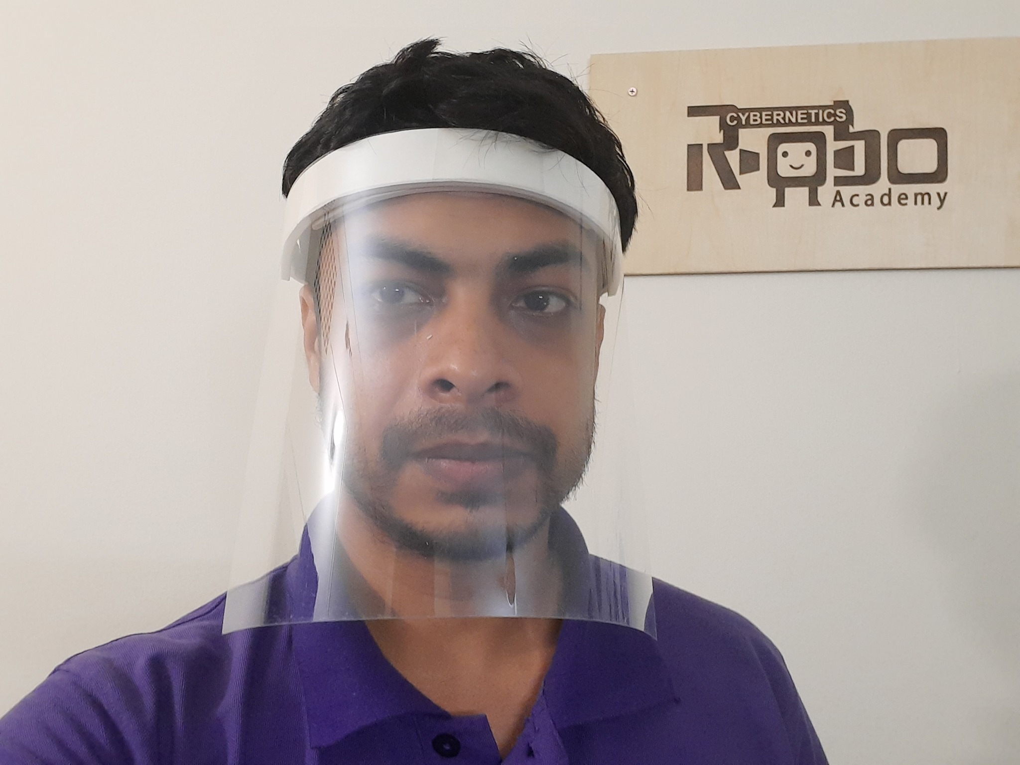 DIY Faceshield for doctors